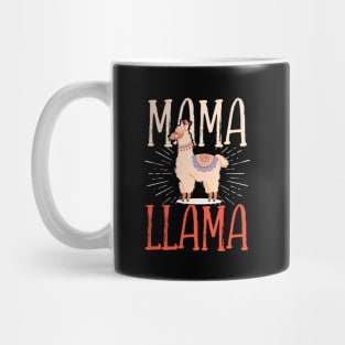 Llama Mama, Cute Llama Gift Mug